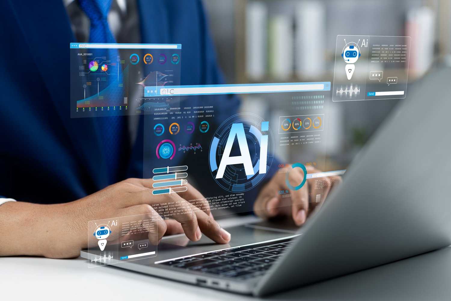A workers' compensation claims adjuster using AI in their claims platform for more accurate and efficient outcomes.